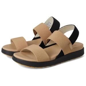 KEEN Shoes Elle Cornstalk Black Backstrap Sandals